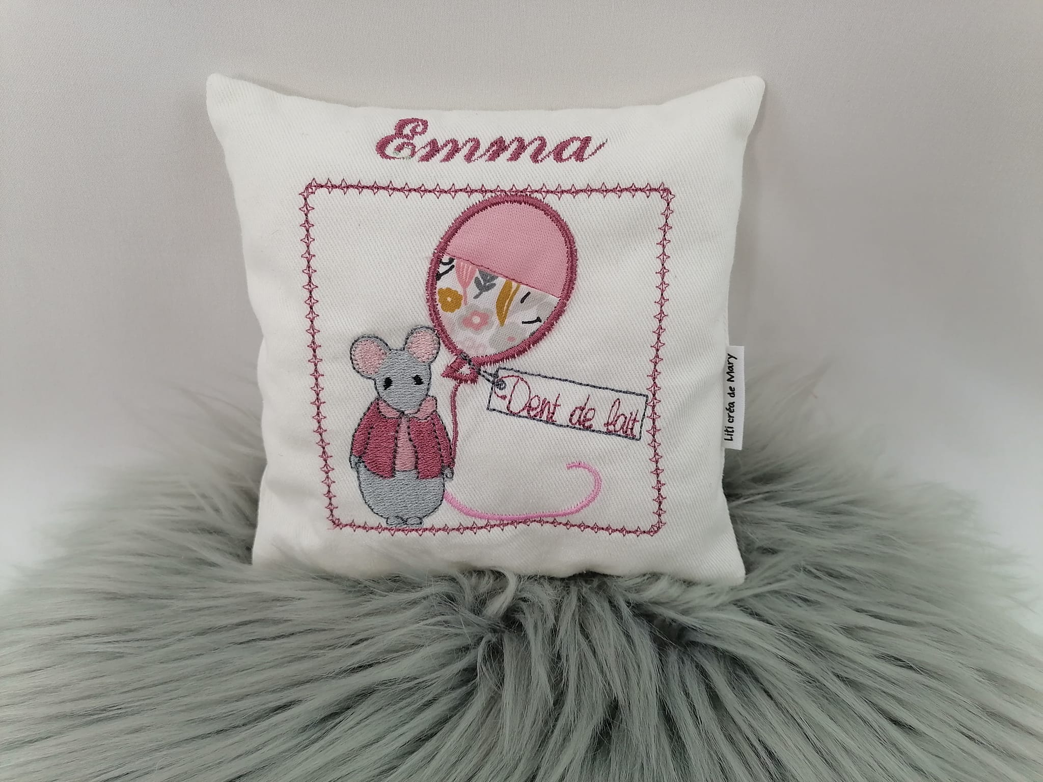 Coussin dent de lait – Image 2