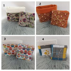 Panier et ses lingettes